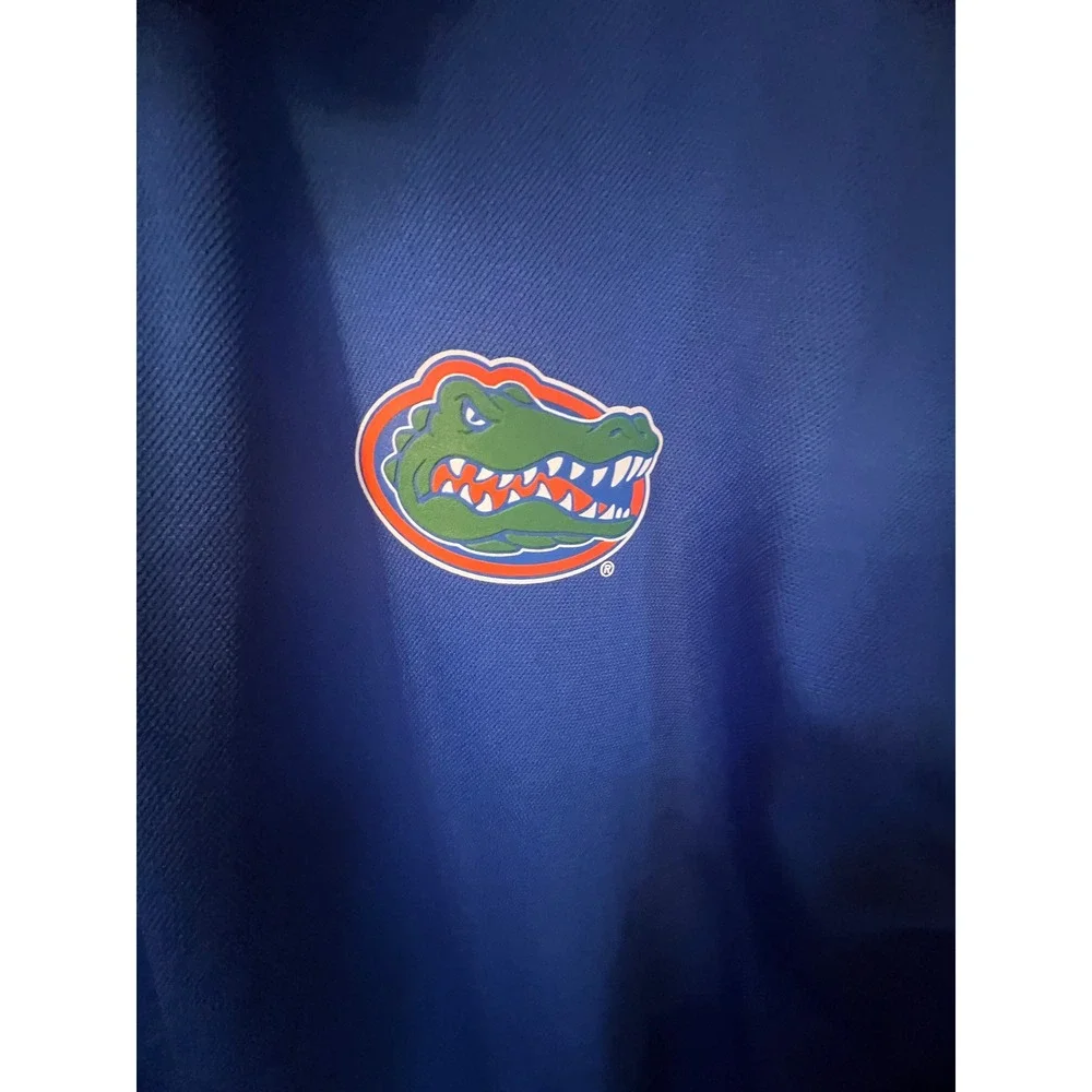 Nike Dri-FIT Florida Gators Polo Shirt Men's XL Royal Blue‎ Golf